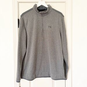 Men's Under Armour Gray quarter zip pullover XL